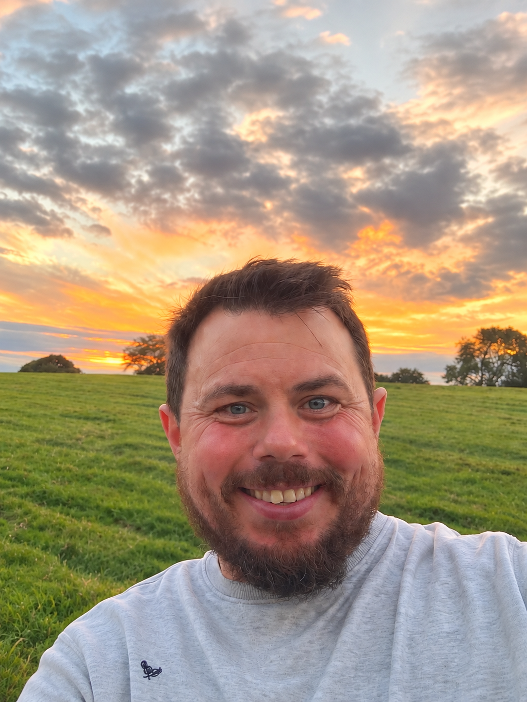David Corbally, founder of Terra Éire, outdoors in the Irish landscape